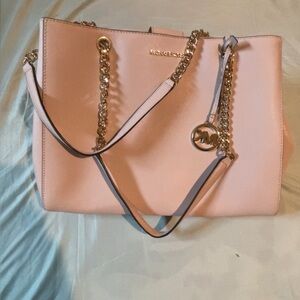 Michael Kors Pink Tote Bag